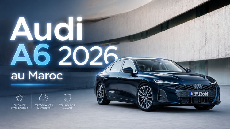 Audi A6 2026 au Maroc : prix, versions, motorisations et alternatives